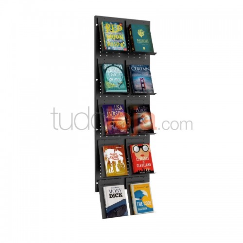 Expositor Parede "TOP LIVROS"
