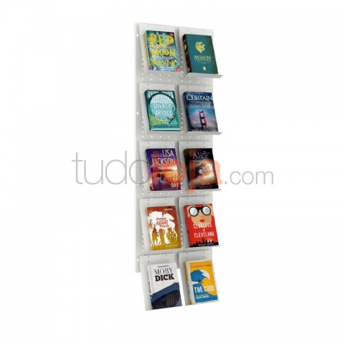 Expositor Parede "TOP LIVROS"