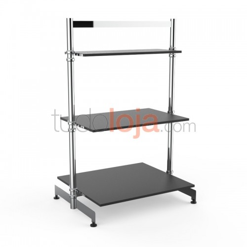 Gondola Móvel Central para Lojas