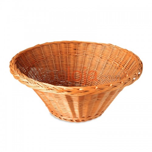 Cesto cónico de vime