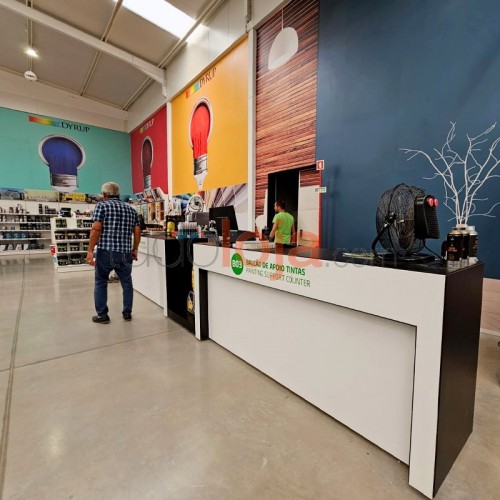 Balcão de atendimento para Lojas