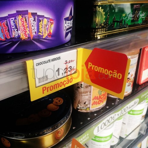 Display "Promoção" para Perfil porta-preço