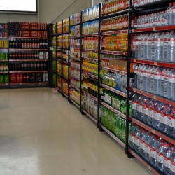 Estante para Garrafeira Supermercado
