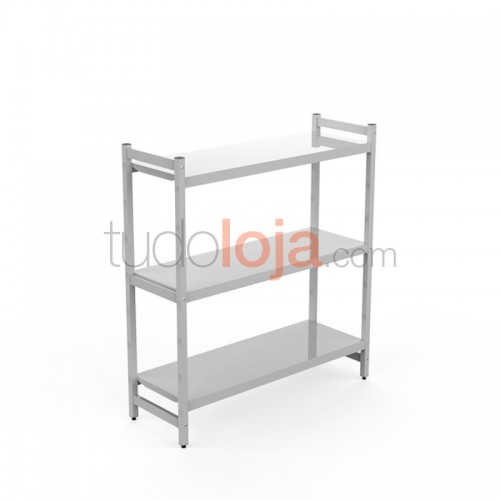 Estante de Alumínio com 3 Prateleiras 1150x360x1010
