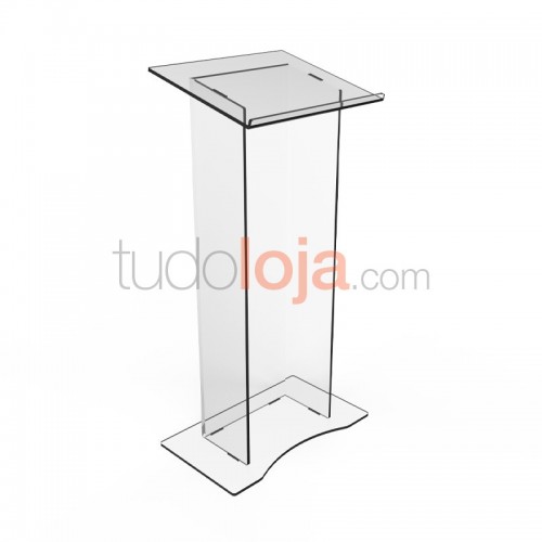 Púlpito de Acrílico 1145x350x600