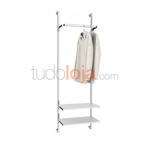 Estante 2000x600 para fixar na Parede de Lojas