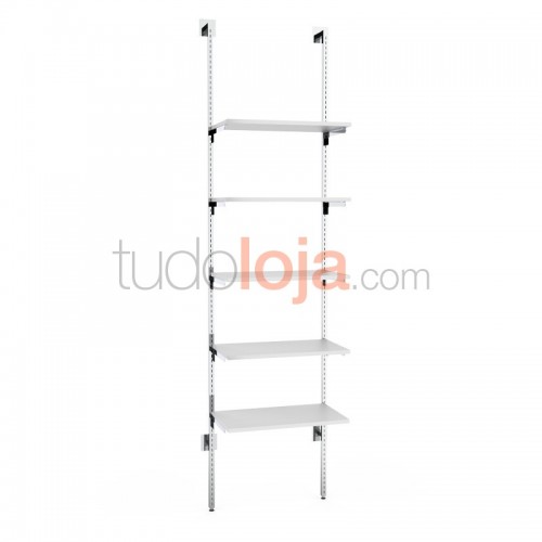Estante Mural H2400 para Lojas