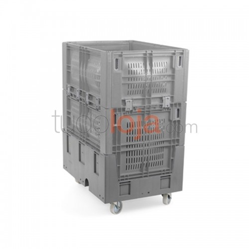 Contentor palete rebatível  de plástico - 392L