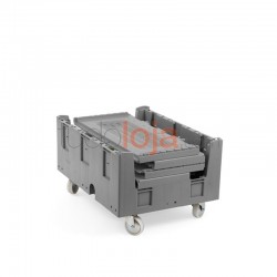 Contentor palete rebatível  de plástico - 392L