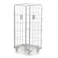 Carro transporte para Lavandaria com 2 portas
