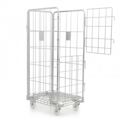 Carro transporte para Lavandaria com 2 portas