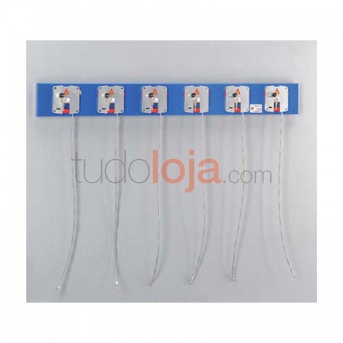 Kit 6 Correntes com Moedeiro - 0,50€ 1€ 2€