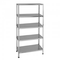 Estante metálica H2000xP400xL1000 com 5 prateleiras