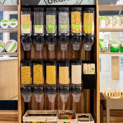 Dispensador a granel com Alavanca