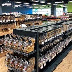 Dispensador a granel para Estantes