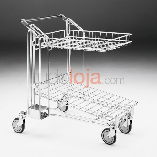 Carrinho de Compras Bricolage de Arame