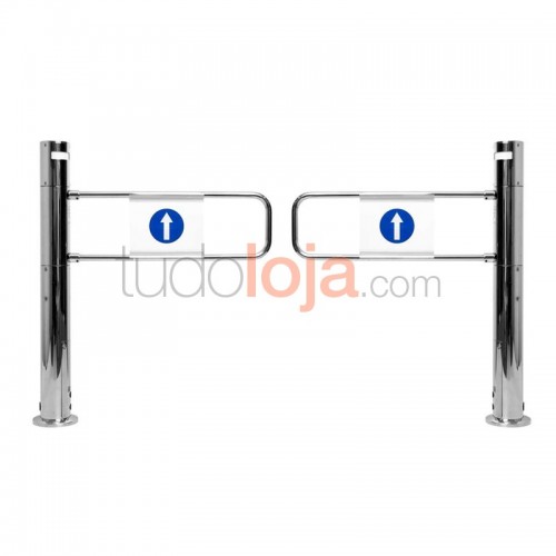 Cancela automática dupla com radar para Loja