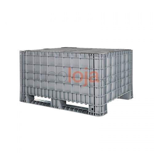 Contentor palete de plástico com tampa - 675L