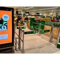 Cancela Automatica com Radar para Loja