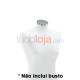 Topo cromado para Busto