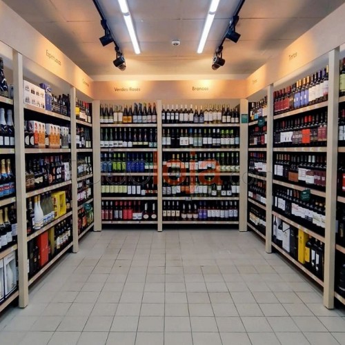 Estantes para Garrafeira e Supermercado