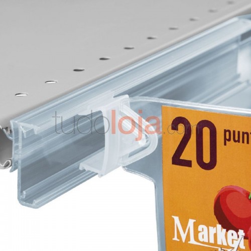 Suporte Stopper para Perfil Etiqueta Eletrónica