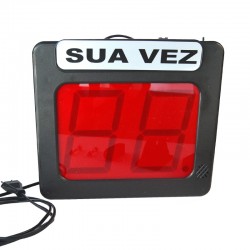 Contador eletrônico de Senhas "A Sua Vez"