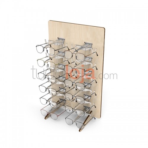 Expositor de 12 Óculos para Balcão