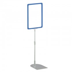 Poster Stand com Caixilho A4 Azul para Folhetos