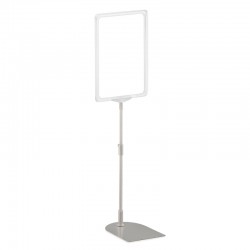 Poster Stand com Caixilho A4 Branco para Folhetos