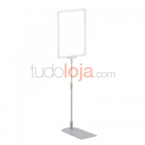 Poster Stand (Pé de Galo) com Caixilho para Folhetos