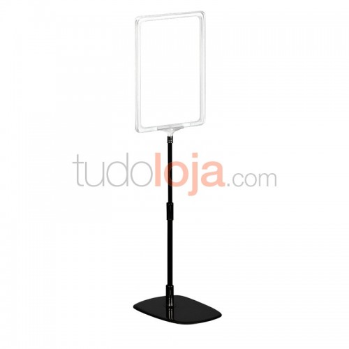 Poster Stand (Pé de Galo) com Caixilho para Folhetos