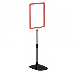Poster Stand (Pé de Galo) com Caixilho para Folhetos