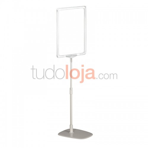 Poster Stand (Pé de Galo) H300-550 para  Folhetos Lojas e Supermercados