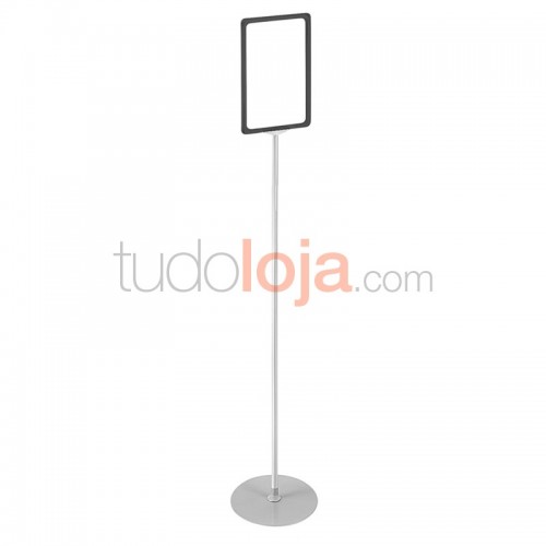 Poster Stand H1500 com Caixilho para  Posters