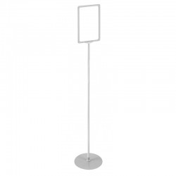 Poster Stand (Pé de Galo) H1500 com Caixilho para  Folhetos Lojas e Supermercados