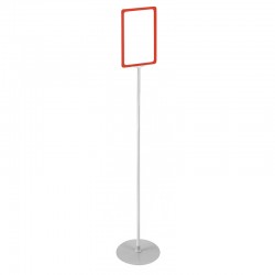 Poster Stand (Pé de Galo) H1500 com Caixilho para  Folhetos Lojas e Supermercados