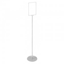 Poster Stand (Pé de Galo) H1500 com Caixilho para  Folhetos Lojas e Supermercados