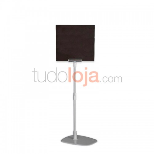 Poster stand com Placa pvc preto