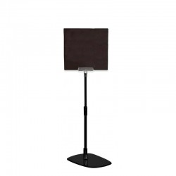Poster stand com Placa pvc preto