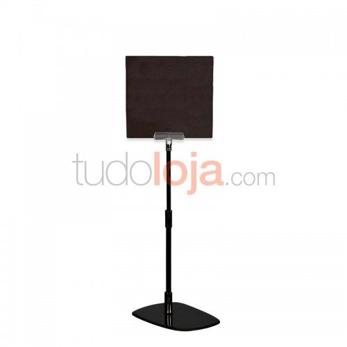 Poster stand com Placa pvc preto