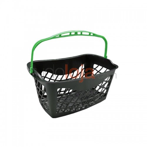 Cesta de compras de mão 26L para Lojas