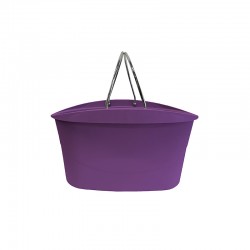 Cesta de compras 13L Lilás