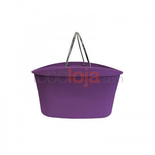 Cesta de compras 13L Lilás