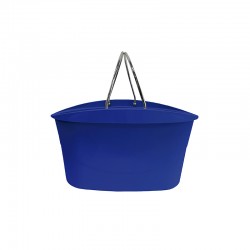 Cesta de compras 13L Azul