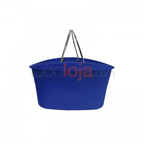 Cesta de compras 13L Azul