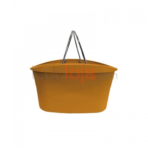 Cesta de compras 13L Laranja