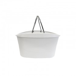 Cesta de compras 13L Branco