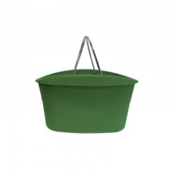 Cesta de compras 13L Verde