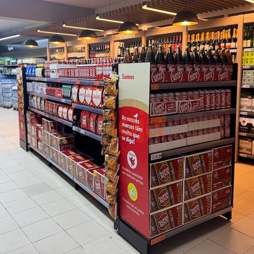 Expositor para Loja Alimentar e Supermercado